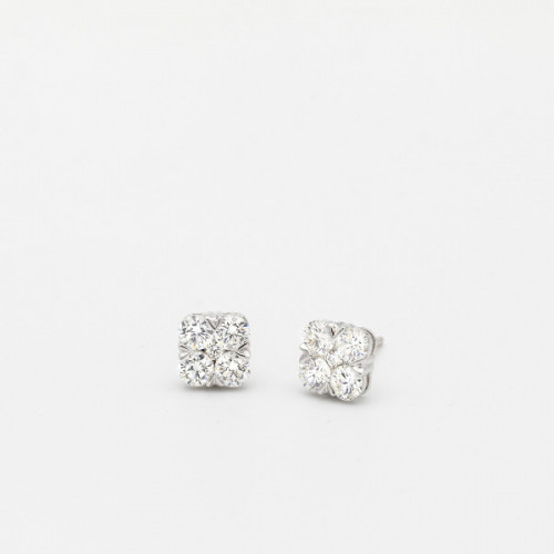 Pendientes Echeverria de diamantes.