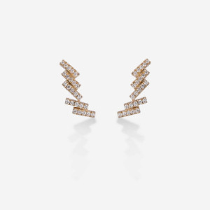Pendientes GOLD&ROSES de la colección CRAWLER SKYLINE