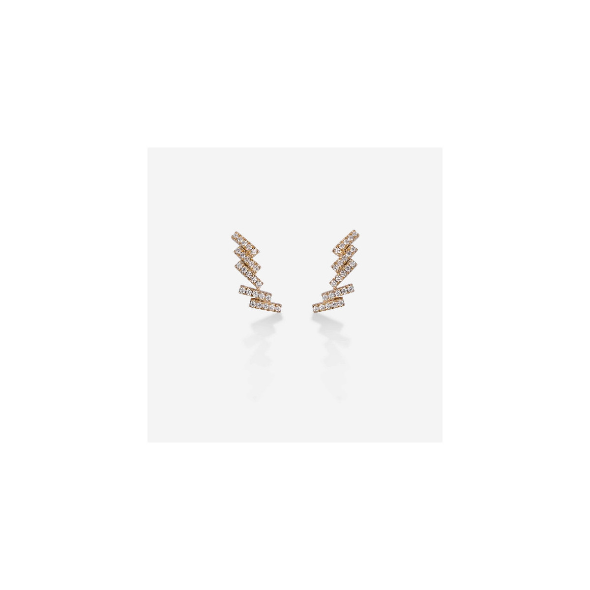 Pendientes GOLD&ROSES de la colección CRAWLER SKYLINE