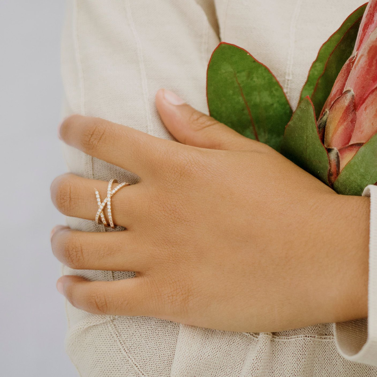 Anillo GOLD&ROSES de la colección LOULOU