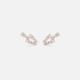 Pendientes Gold&Roses de la colección Smoky Club XS